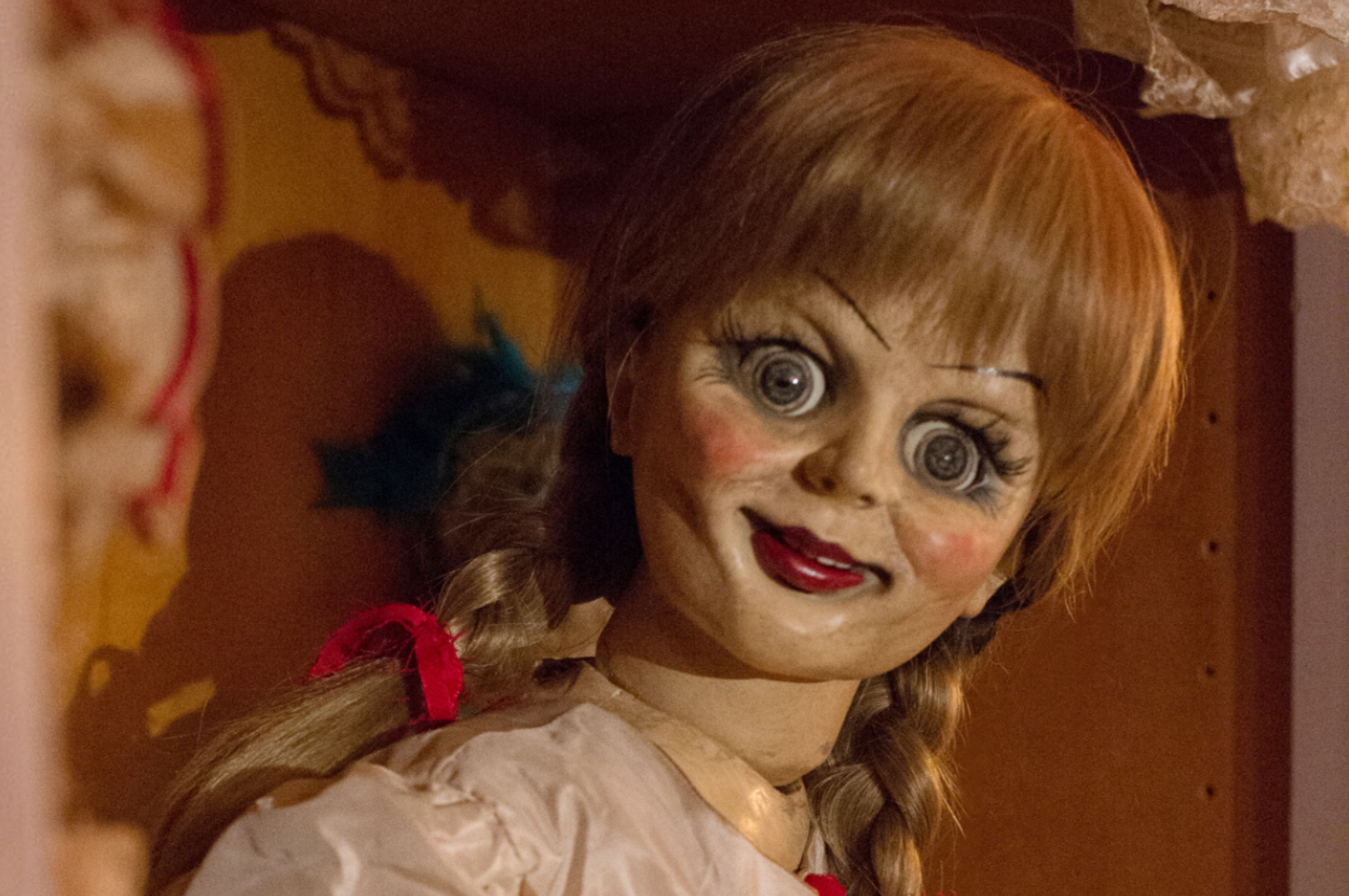 The creepy Annabelle doll