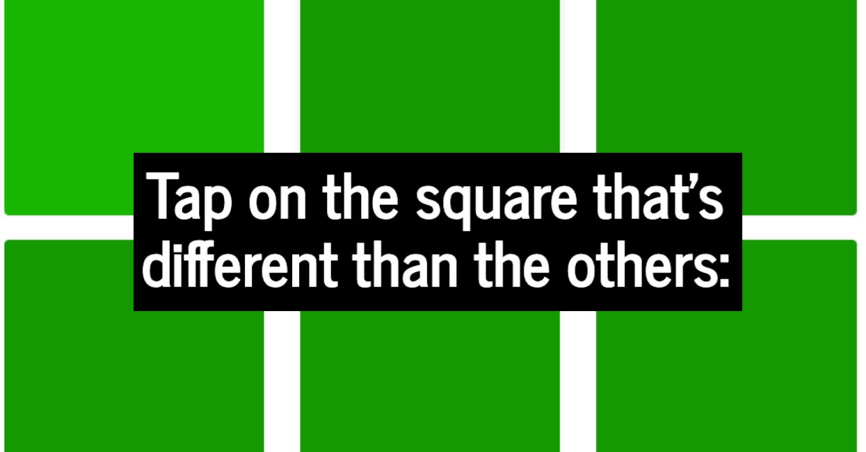 Do You Have Super Vision? Color Quiz