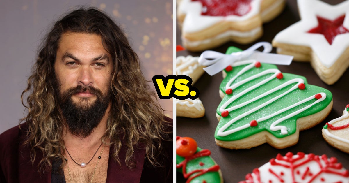 I Dare You To Take This Hot Guys Vs. Christmas Food Quiz