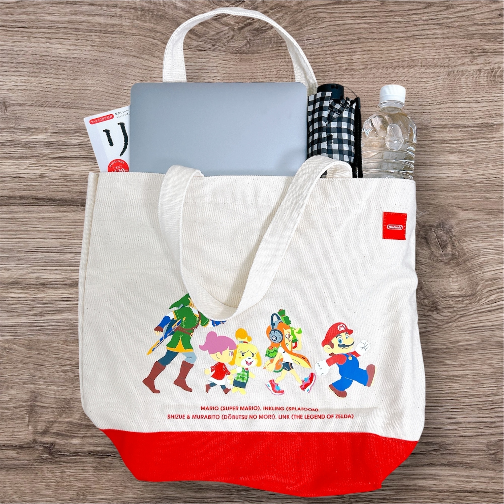 【奇跡の一品シリーズ⑥】世界限定80枚！ 新品未開封 トートバッグ マリオ 柄 SUPER MARIO BROTHERS” Mario Tote Bag スーパーマリオブラザーズ