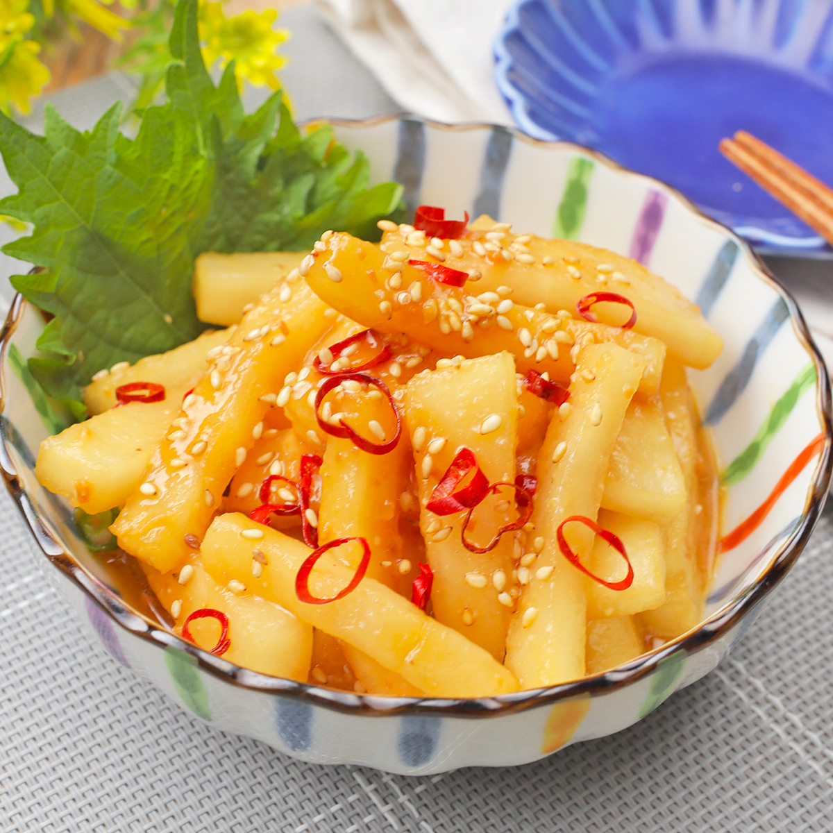 大根は全部漬けちゃえ！】簡単なのに無限に食べられる大根の即席漬け