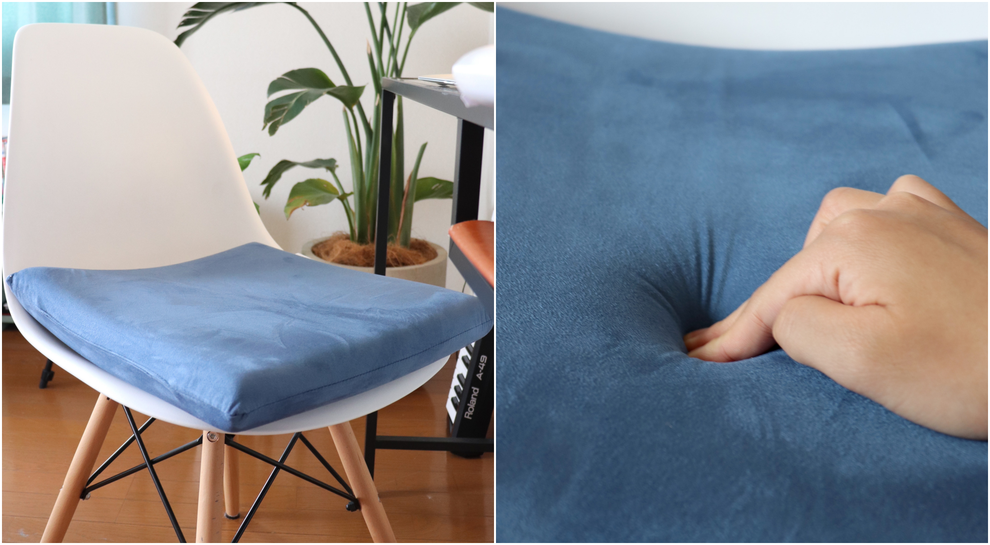 デスクワークの”悩み”が解決した…！ニトリの「もちもちクッション」長