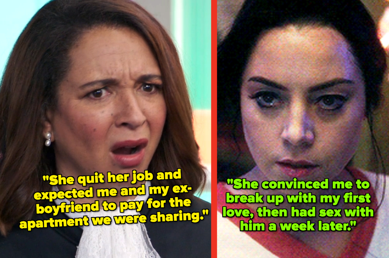 Maya Rudolph on "The Good Place;" Aubrey Plaza in "Agatha All Along"