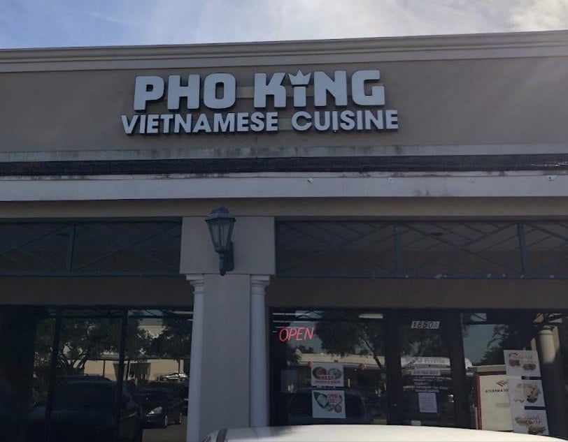 Pho King Vietnamese Cuisine restaurant storefront with signage visible