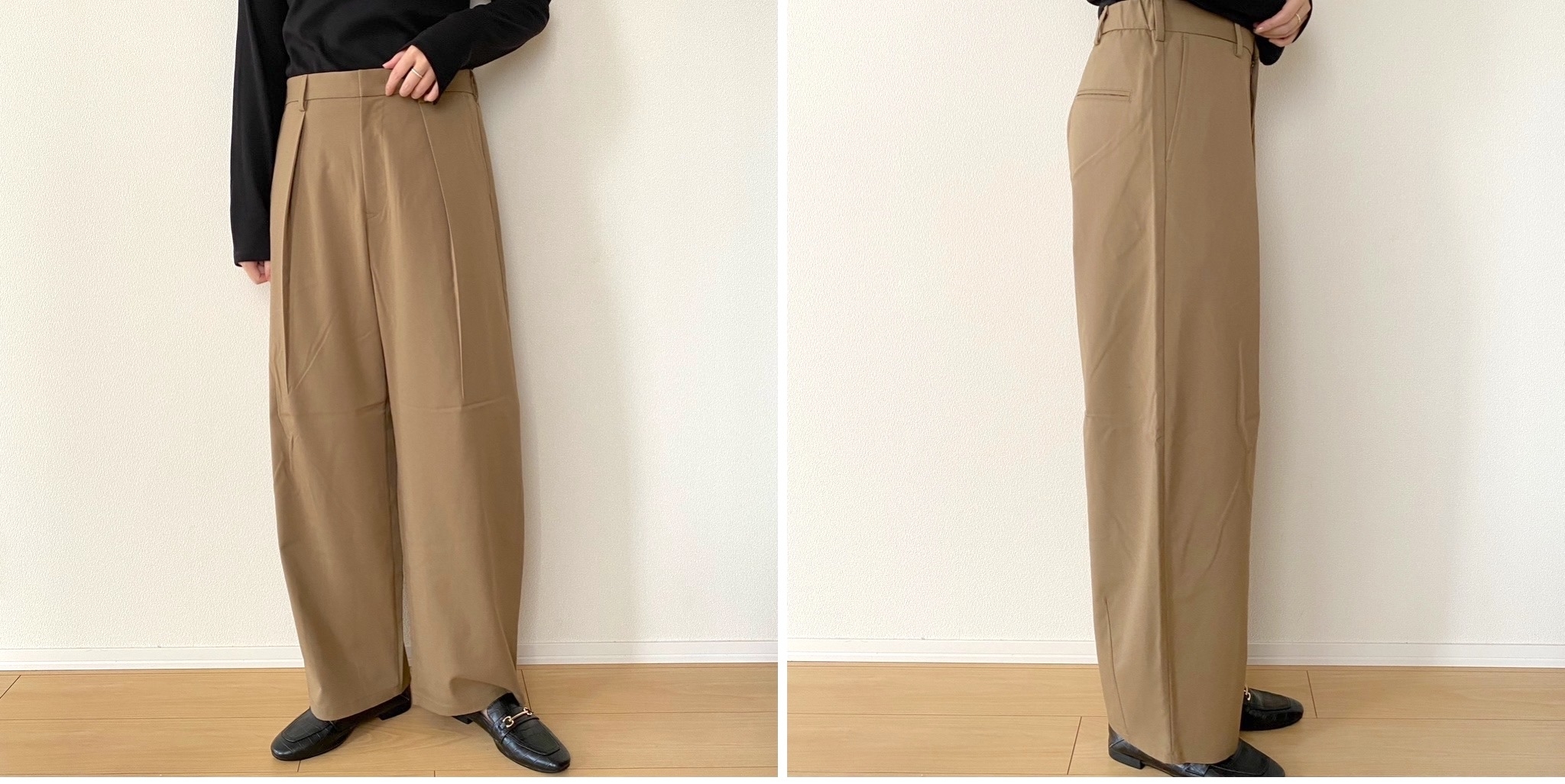 GU】気になる太ももをカバー！今っぽシルエットの「楽ちんパンツ