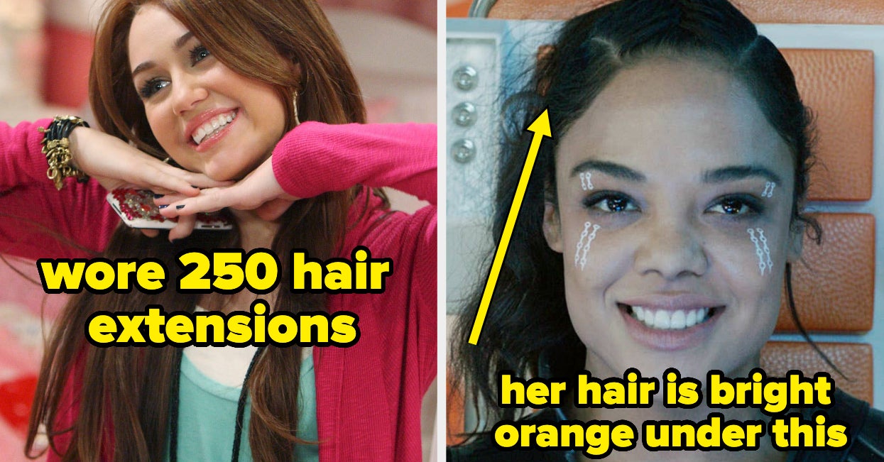 Celebs Fooled Us With Fake Hair In Movies and TV Shows