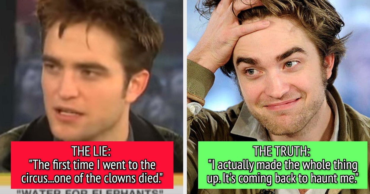 11 Times Celebrities Lied In Interviews