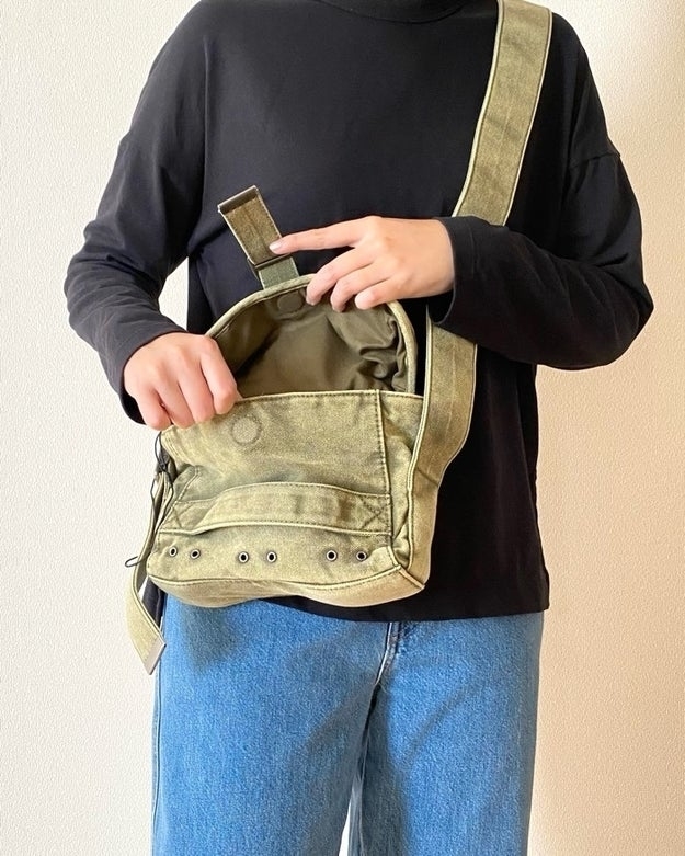 ZARAの「新作バッグ」古着みたいでオシャレ！デニム生地が