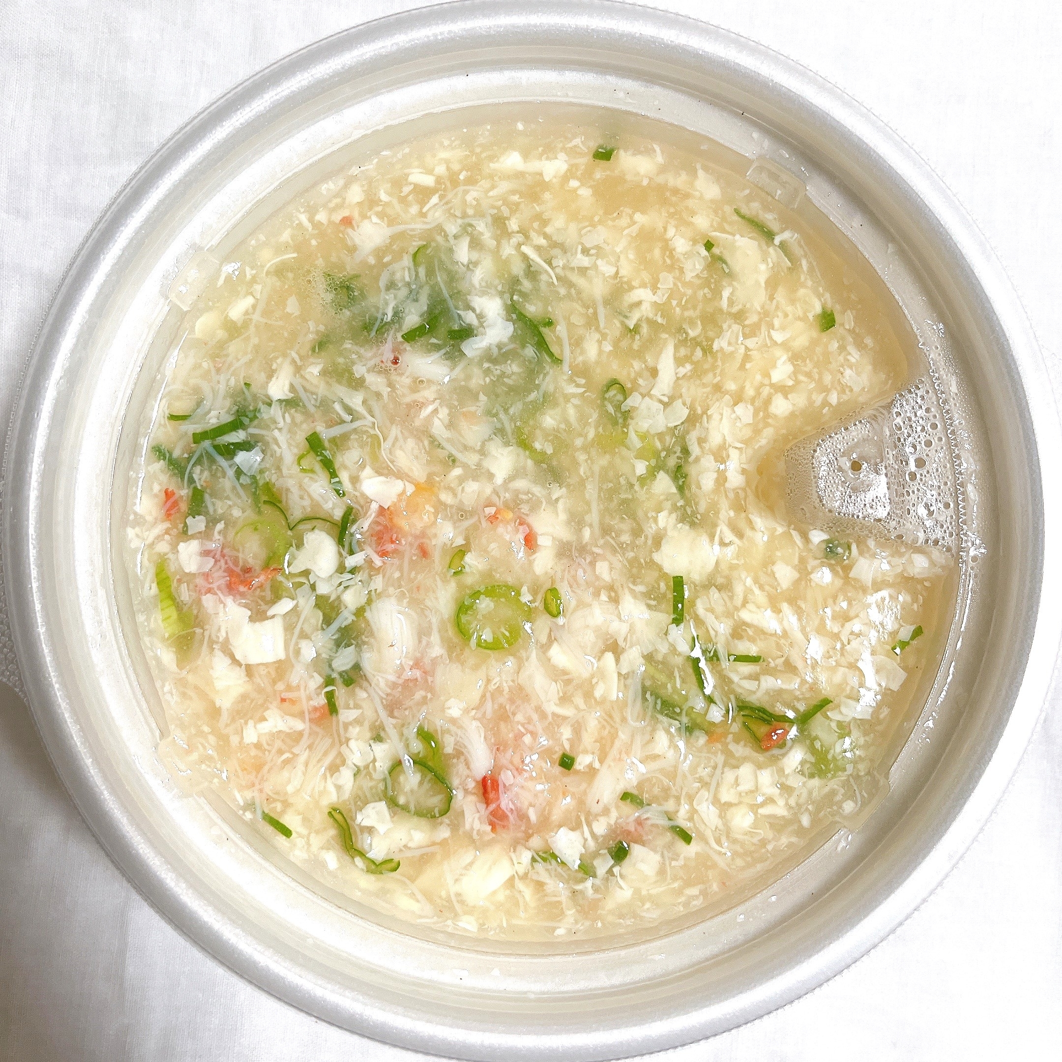 バーミヤンのオススメのメニュー「本ずわい蟹あんかけチャーハン蟹3倍」