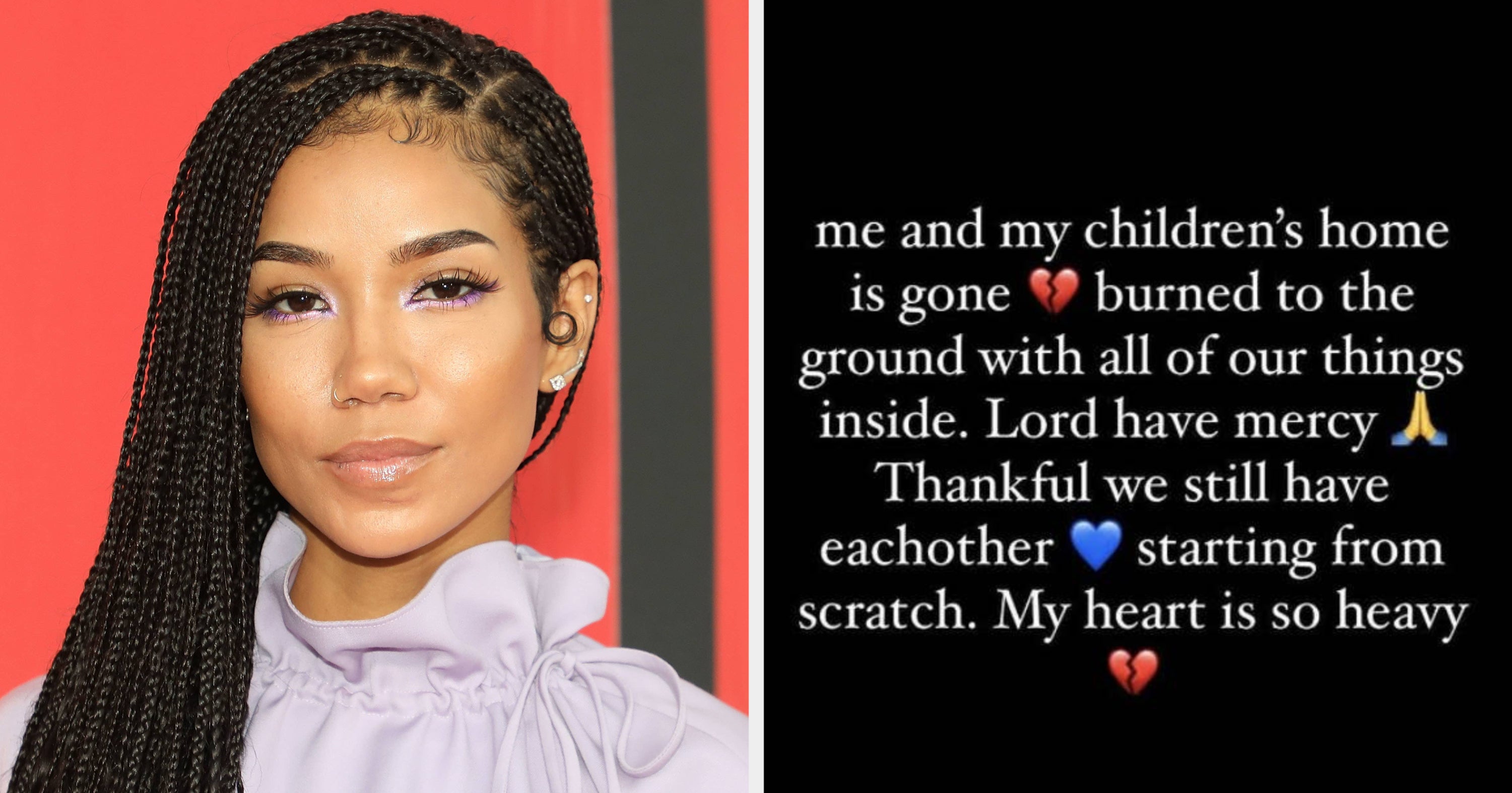 Jhené Aiko's Home Burns Down In Los Angeles Wildfires