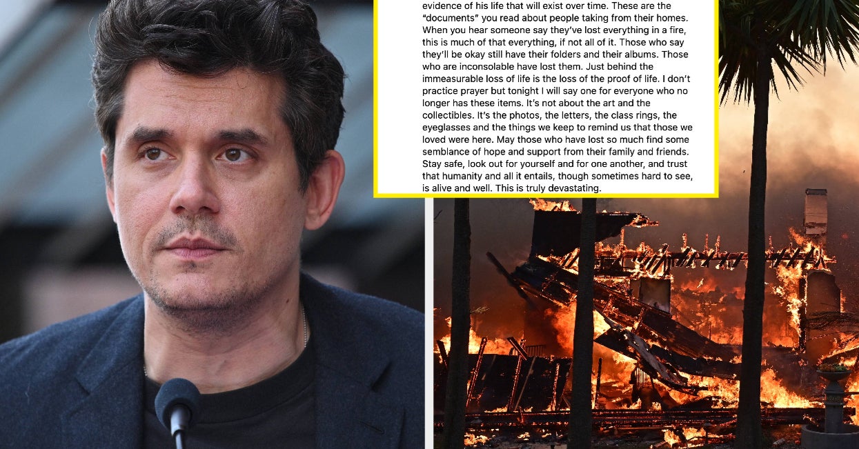 John Mayer Is Praised For Thoughtful LA Fires Instagram Post