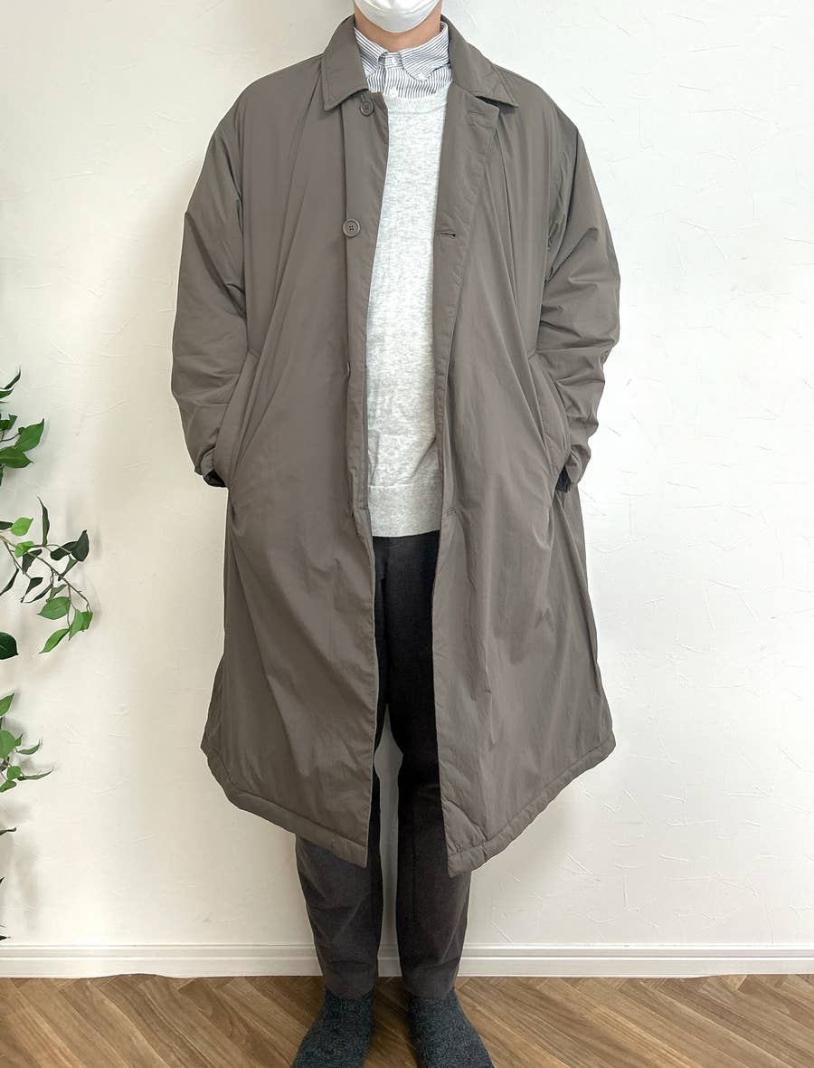 ✳︎新品タグ付き✳︎無印良品・良品計画 ステンカラーコート 綿混撥水 