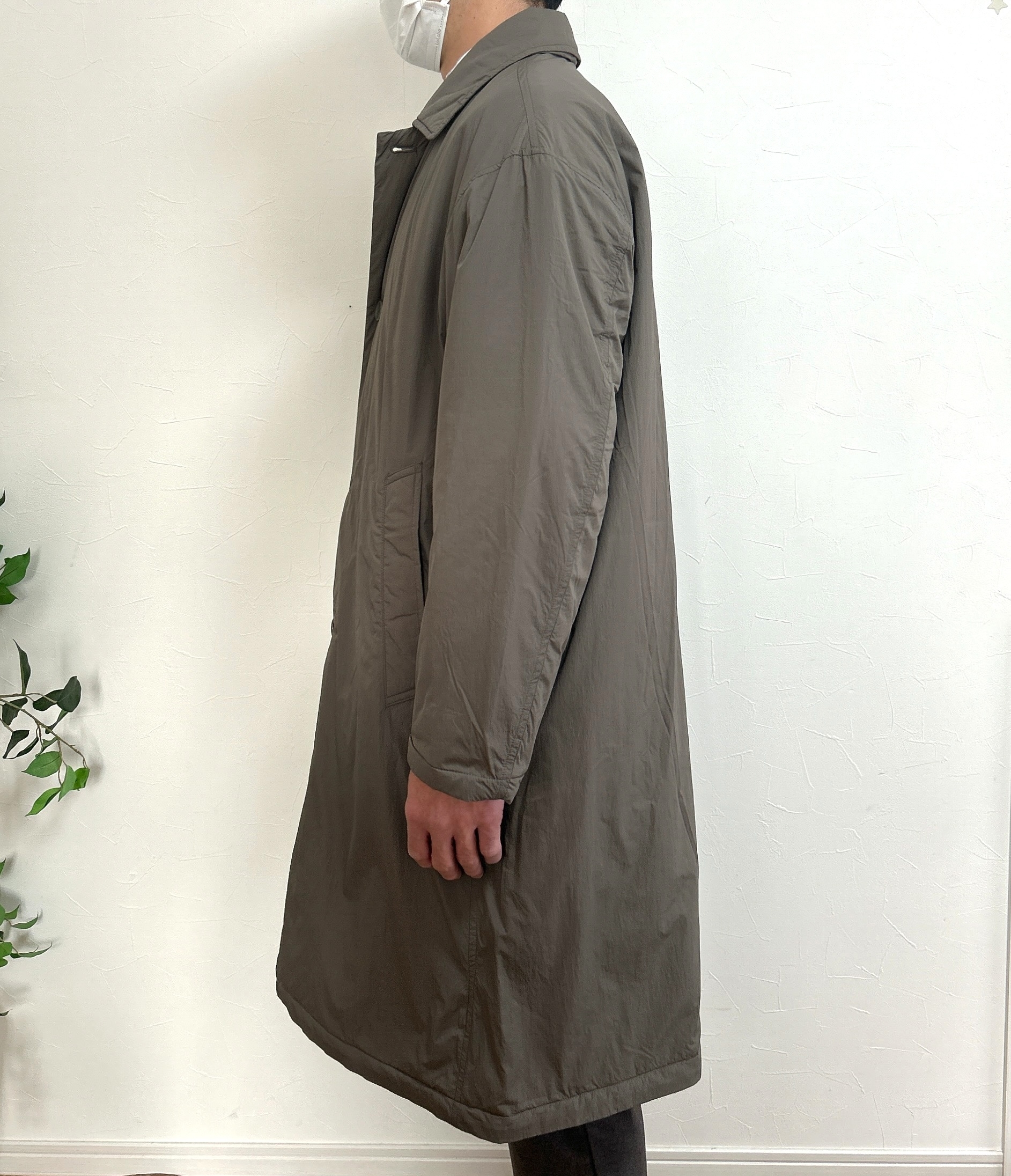 紳士 洗える中わた ステンカラーコート | 無印良品