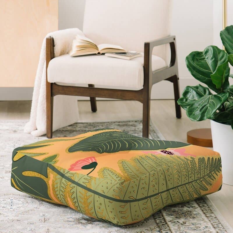 White Flower Pillow 18\ Flower Floor Pillow - Velvet Seating Cushion For Kids' Reading Nook Pink Throw Pillow White Flower Pillow 18\ Flower Floor Pillow - Velvet Seating Cushion For Kids' Reading Nook Pink Throw Pillow