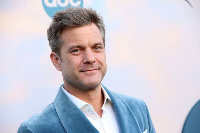 Person in a velvet jacket poses at a formal event, with a subtle smile, under soft lighting