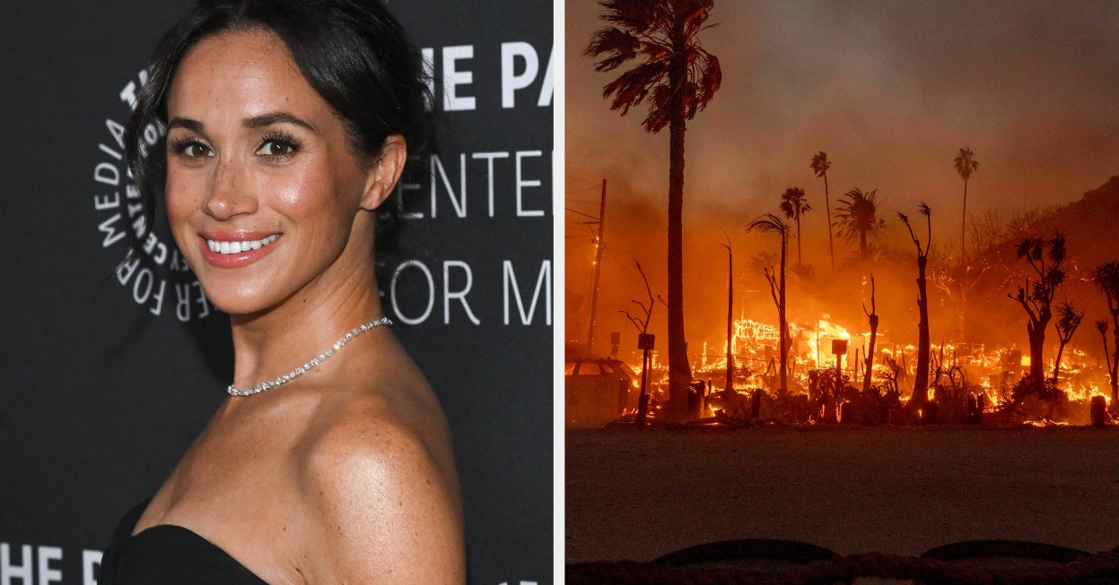 Meghan Markle Volunteers In LA Wildfires: Reactions