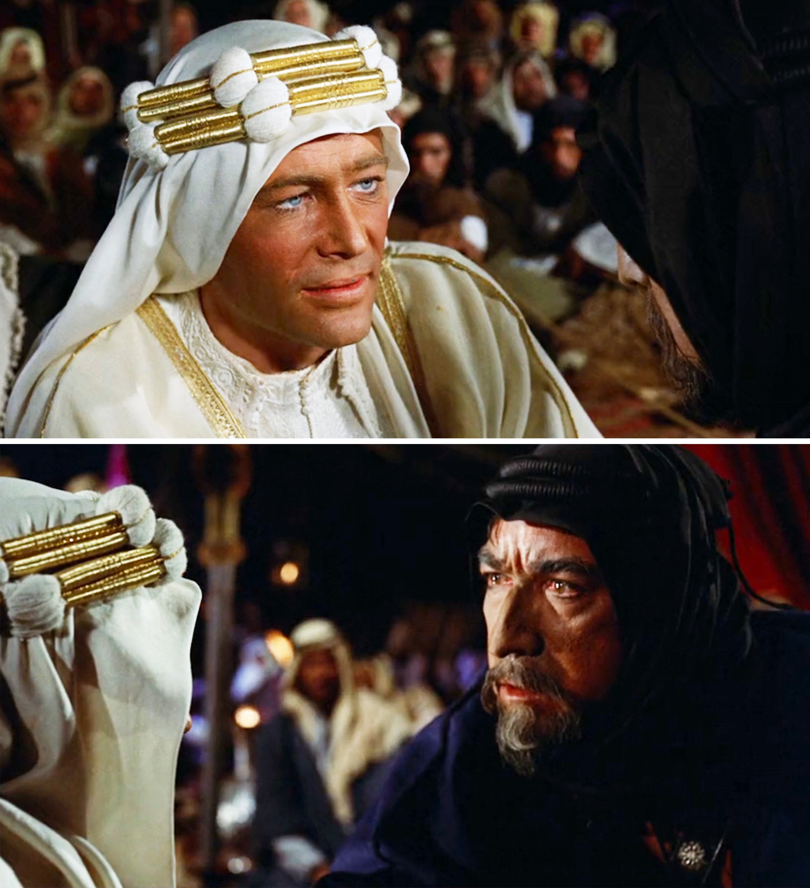 A scene from "Lawrence of Arabia"