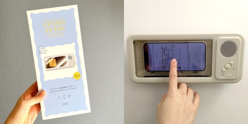 防水モバイルフォンケース　スリコ 3COINS - スリーコインズ スリコ スマホ防滴ケースの通販 by