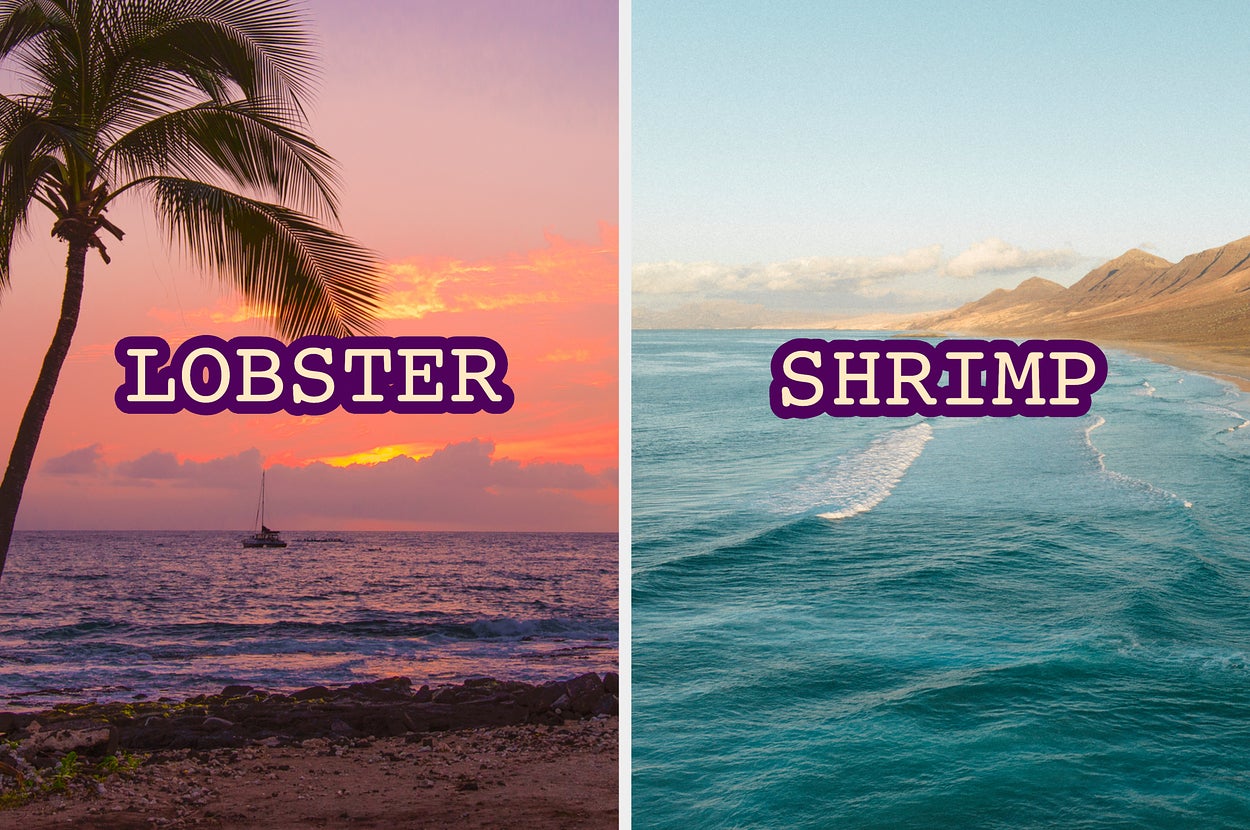 Visit Some Famous Beaches And We'll Guess Your Favorite Seafood