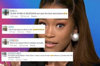 A person looks surprised