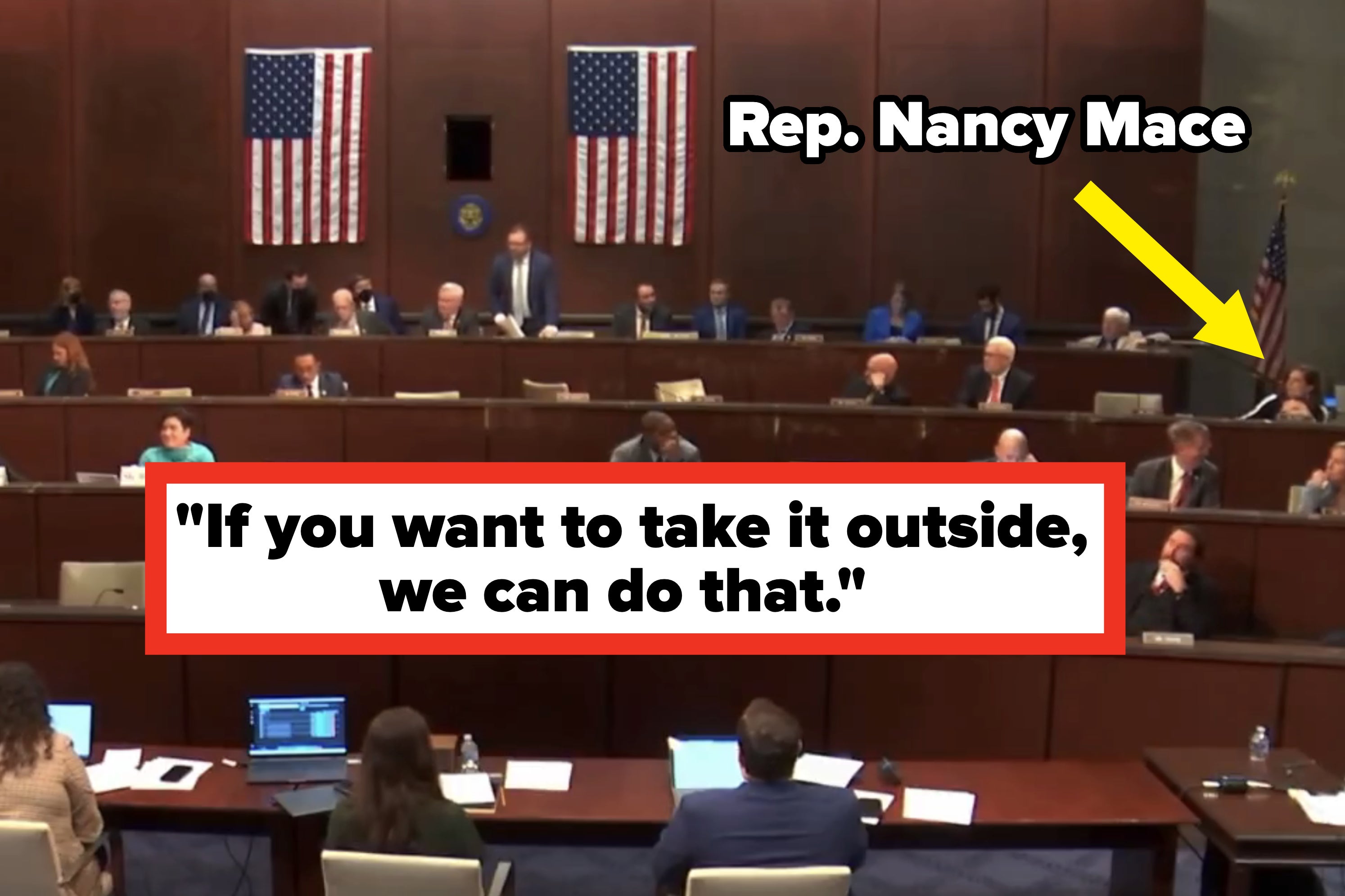 Over 5 Million People Watched A GOP Lawmaker Seemingly Challenge Her Colleague To A Fight, And They're Calling American Politics "Embarrassing" 1 original 505 1737060827 2