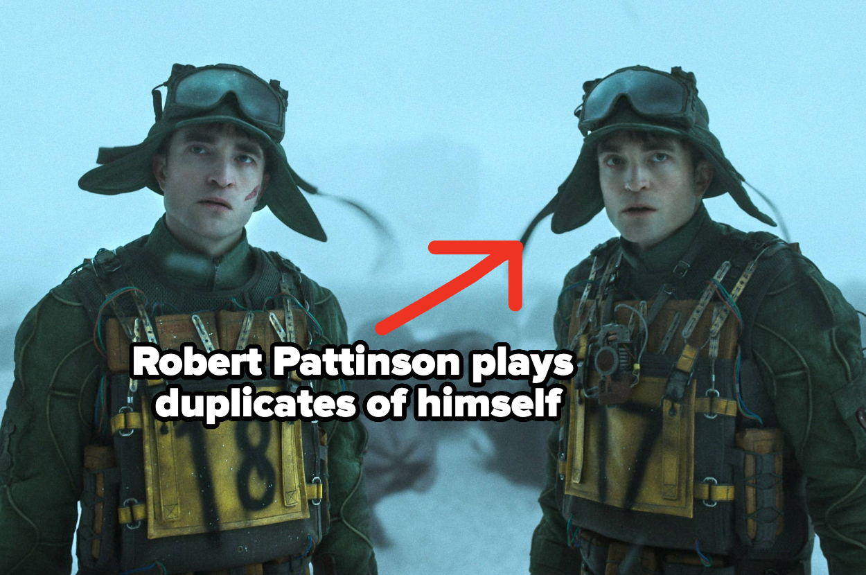 Person in a kitchen with a pink top; an animated flame appears on their abdomen, indicated by a large yellow arrow