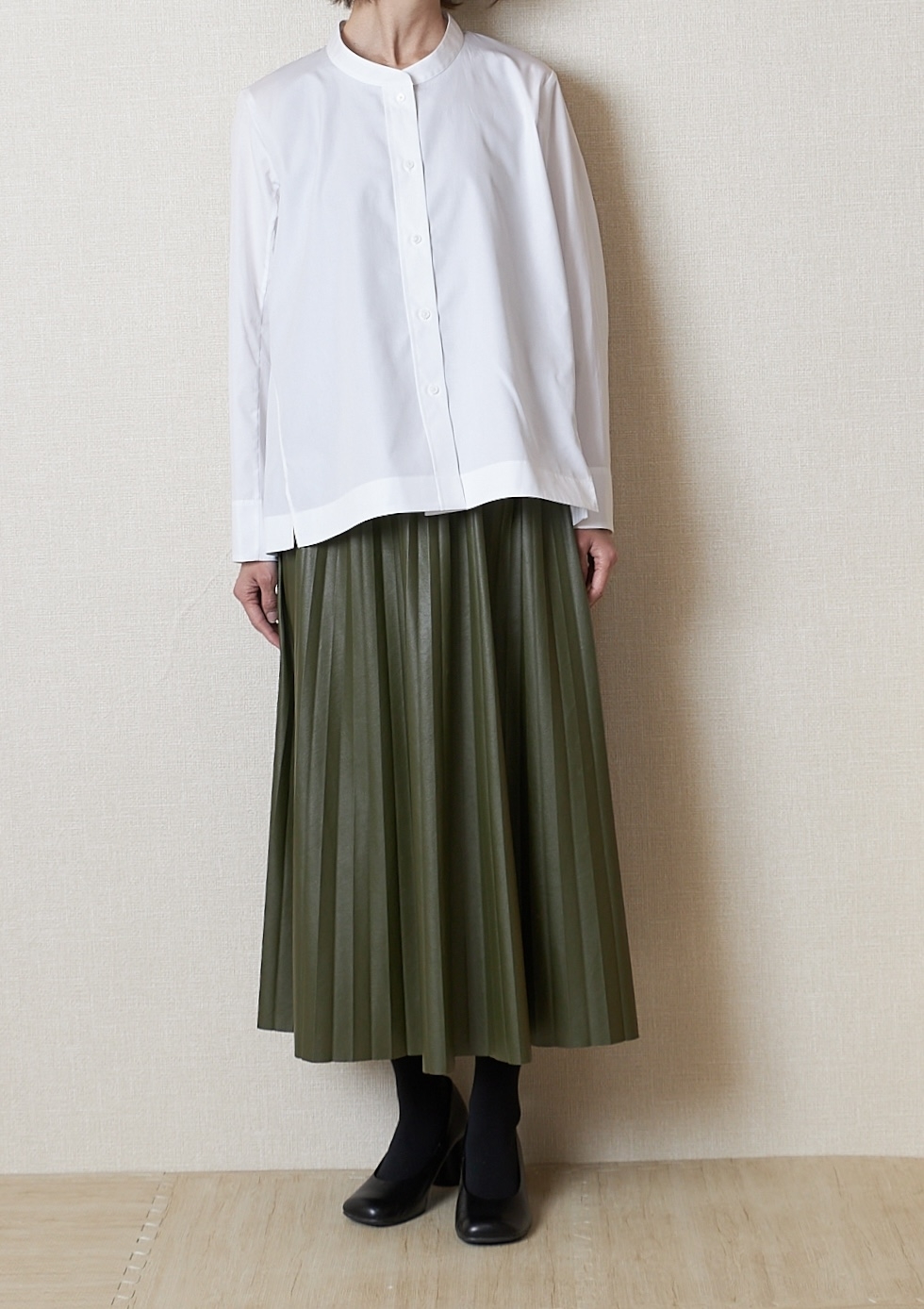 ユニクロの「スーピマコットンシャツジャケット」