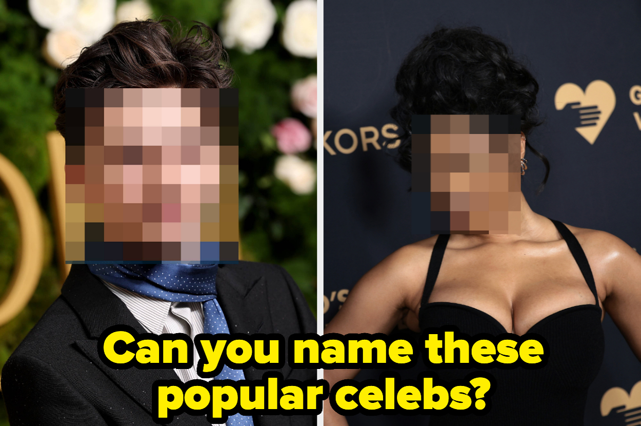 Can You Guess The Celebs By Their Pixelated Faces?