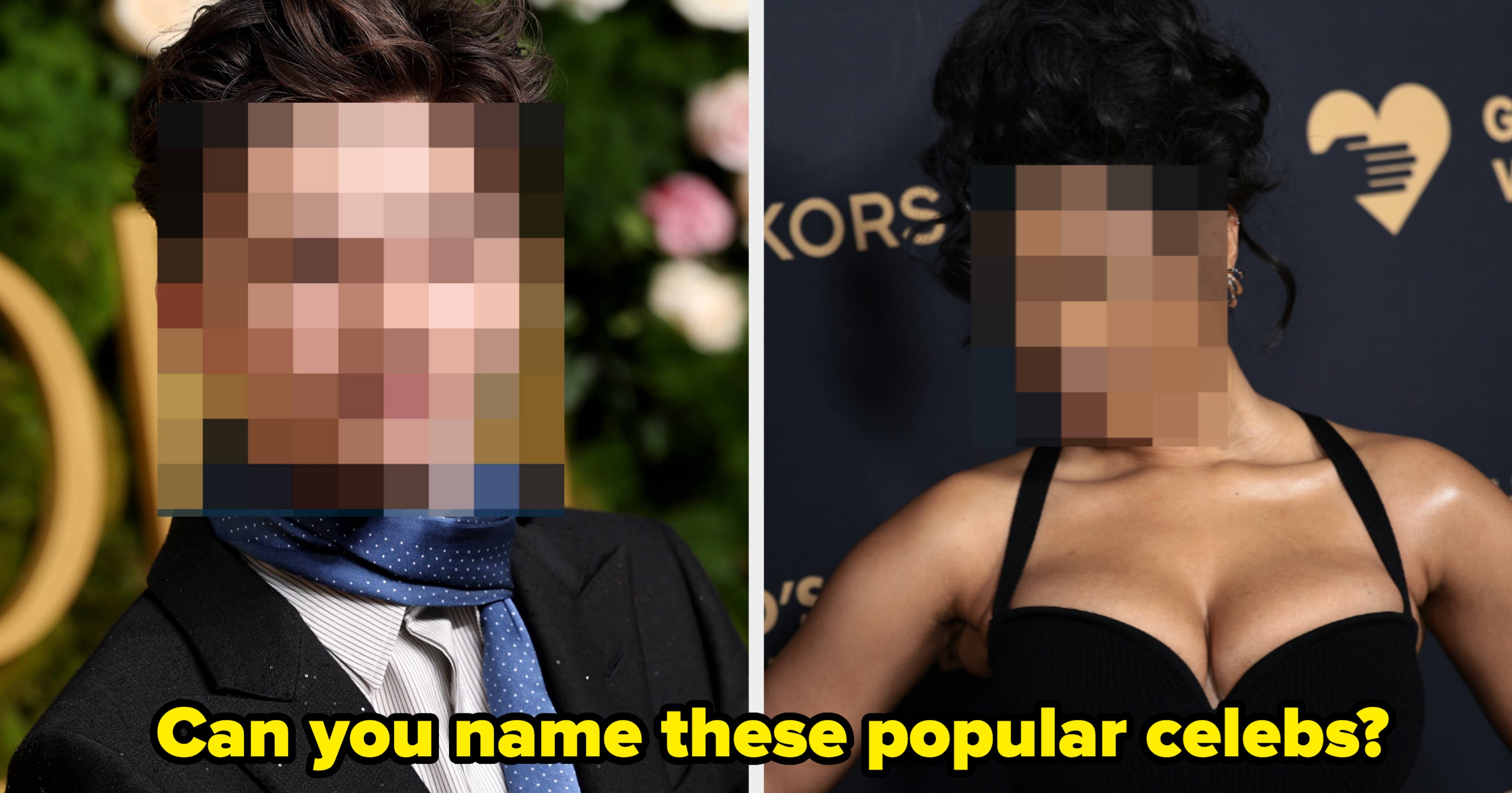 Can You Guess The Celebs By Their Pixelated Faces?
