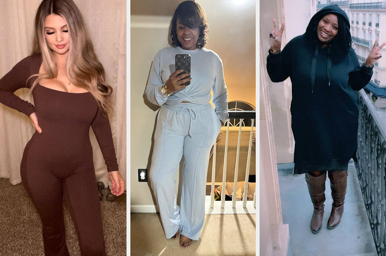 If You Wanna Look Cute But Feel Comfy, These 27 Loungewear Pieces Are For You