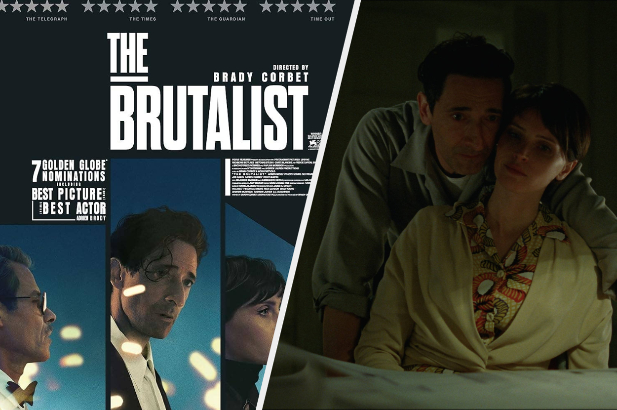 Adrien Brody, Felicity Jones, And Man Pearce On "The Brutalist": A Story Of Resilience And Triumph