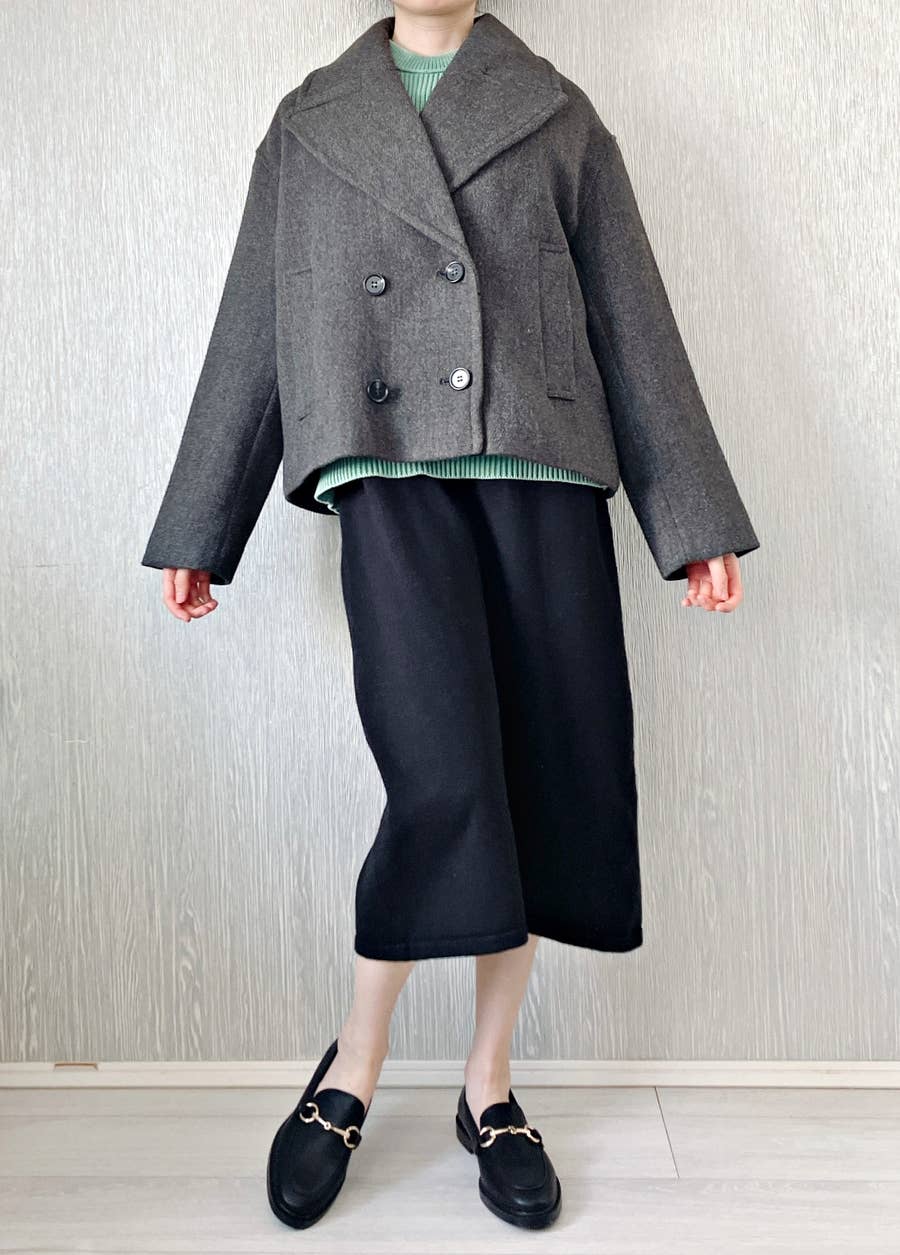 ZARAセール サッと羽織るだけでオシャレ 8590円 3990円の あったかコート 小顔効果バツグンでうれしい 着用レビュー