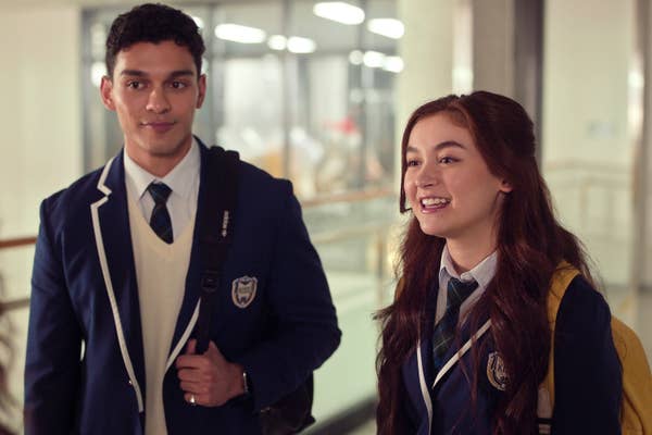 Anthony Keyvan and Anna Cathcart in Season 2 of &quot;XO, Kitty.&quot;