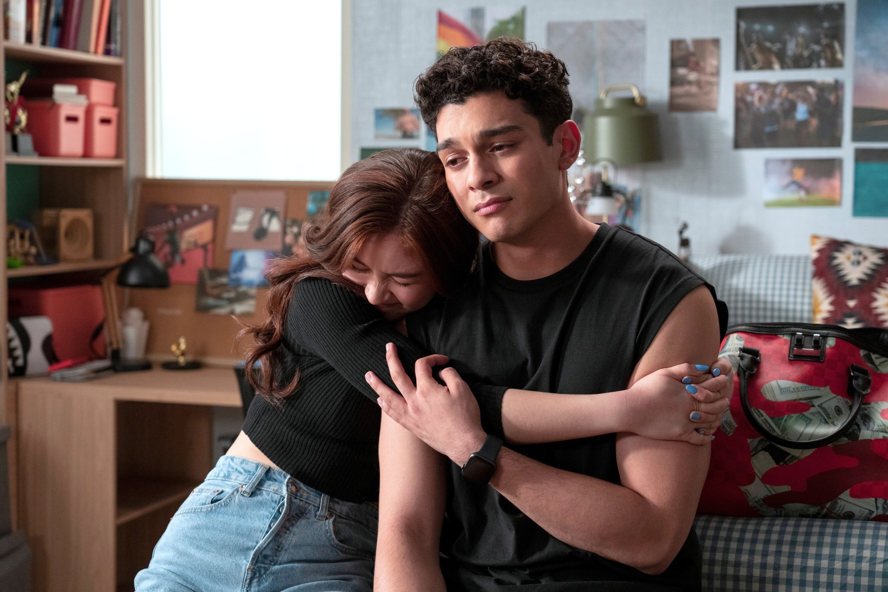 Anna Cathcart and Anthony Keyvan in Season 1 of &quot;XO, Kitty.&quot;