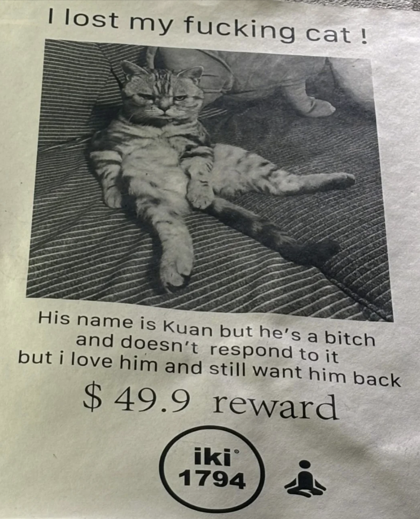  "He's a spot  hard  but loved."