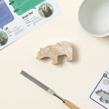 a idiosyncratic utilizing the soapstone kit