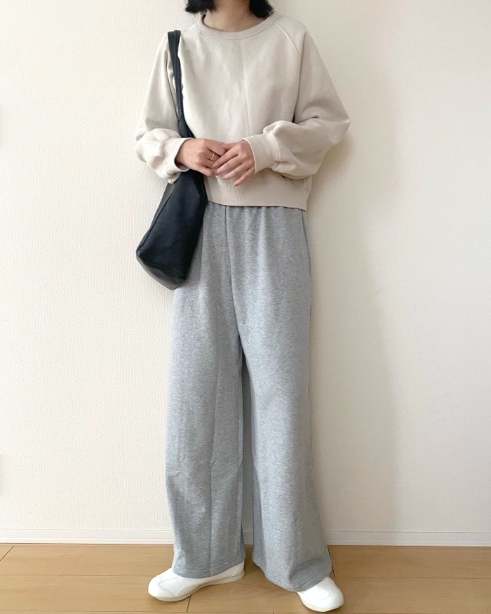 新品 UNIQLO:C スウェット ワイドパンツ　3XL グレー 送料込み ユニクロ公式 | スウェットワイドパンツ⁄丈長め