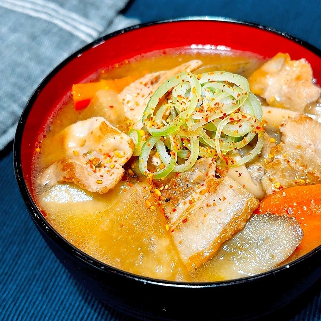 豚汁に水は全部入れないで！！】レシピ・作り方｜Tasty