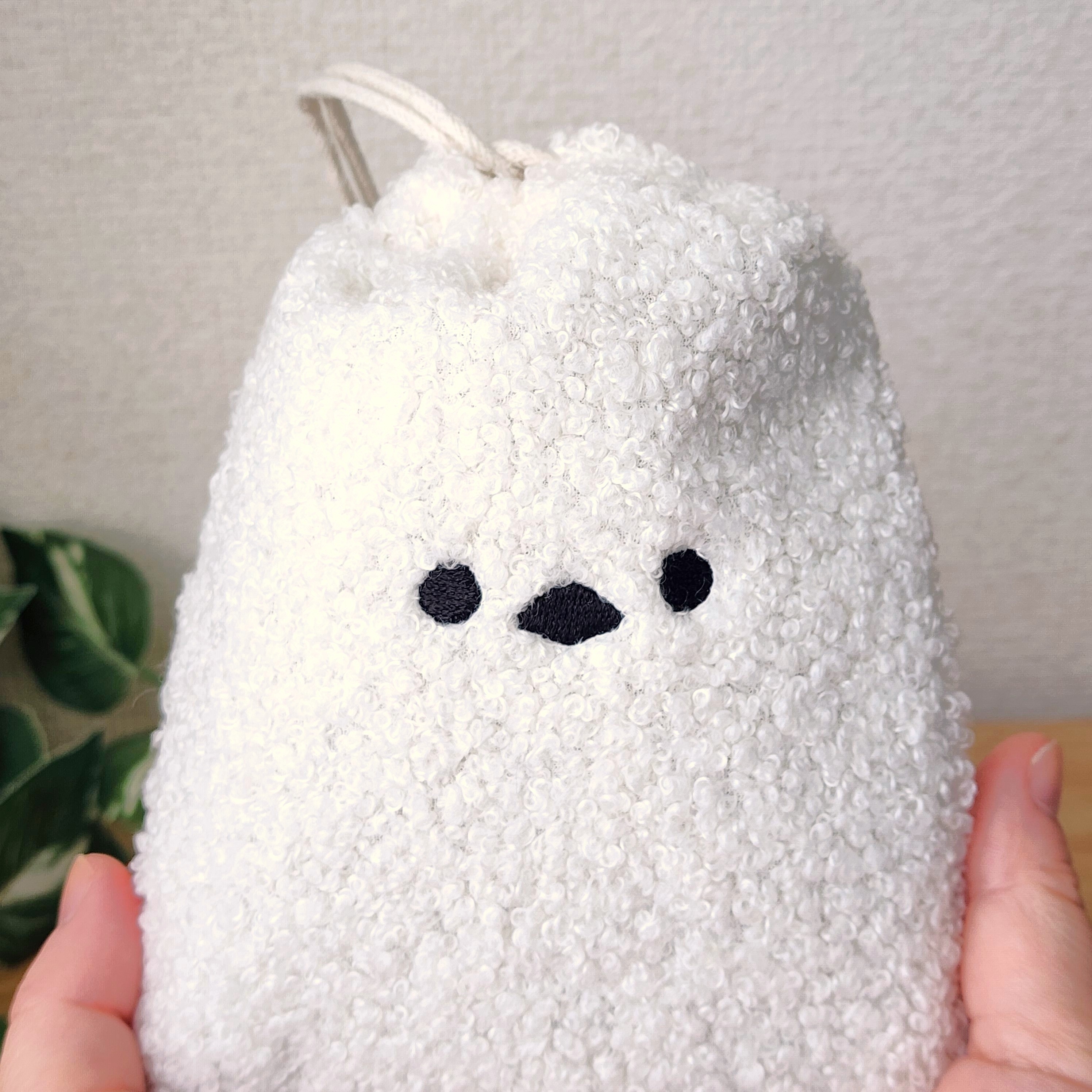 Amazon.co.jp: 北海道限定鳥獣戯画巾着袋2枚組赤:シマエナガ紫