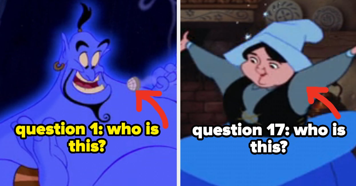 No One Born After 1995 Can Identify 17/20 Of These Classic Disney Characters From A Single Screenshot