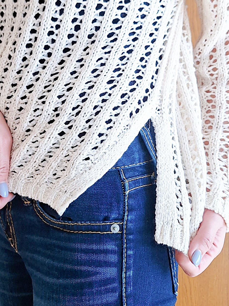 GU「メッシュセーター」