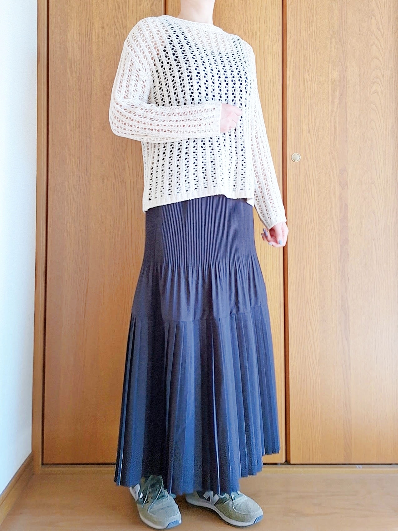 GU「メッシュセーター」