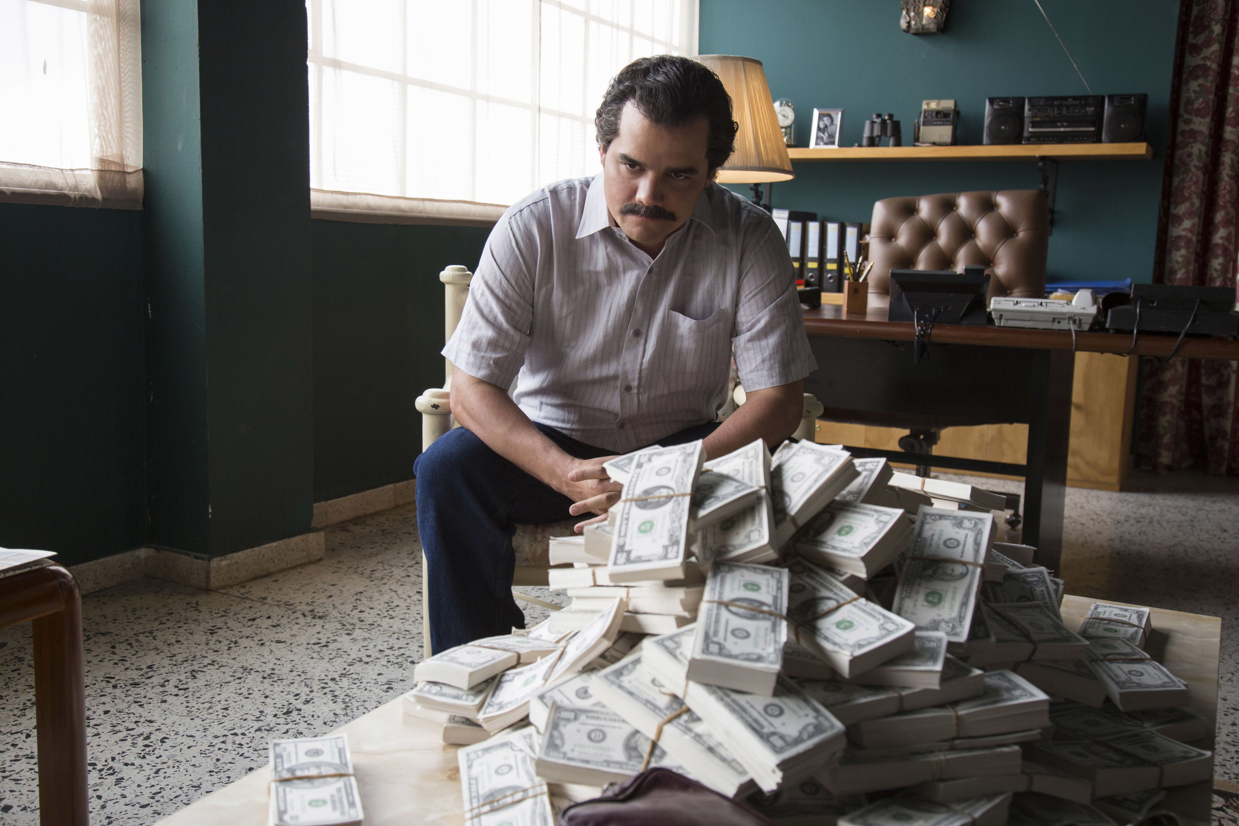 Wagner Moura in "Narcos."