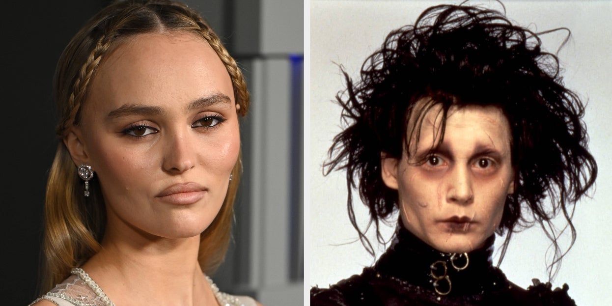 Lily-Rose Depp Was Traumatized By Edward Scissorhands