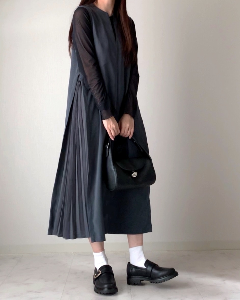 kemono 独創的ジャンパースカート　GRY プリーツ ⚫️ぼうけんすかーと⚫️ しまむら】あまりのオシャレさに即買いした！抜け感がカワイイ