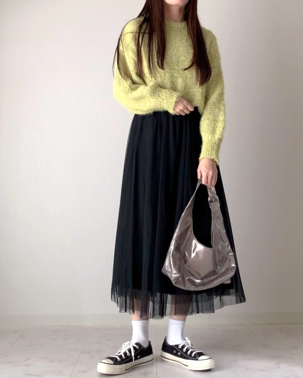 GU「チュールフレアスカートZ+E」