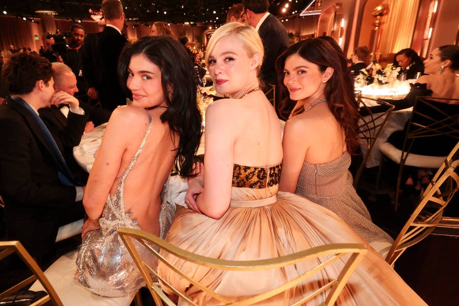 Kylie Jenner Dons Elizabeth Hurley's Iconic 1999 Dress For The Golden Globes