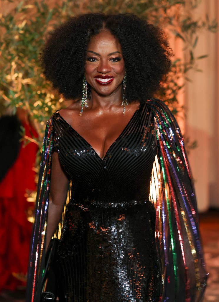 Viola Davis Wore Her Golden Globes Dress Before, Kinda Viola Davis Wore Her Golden Globes Dress Before, Kinda