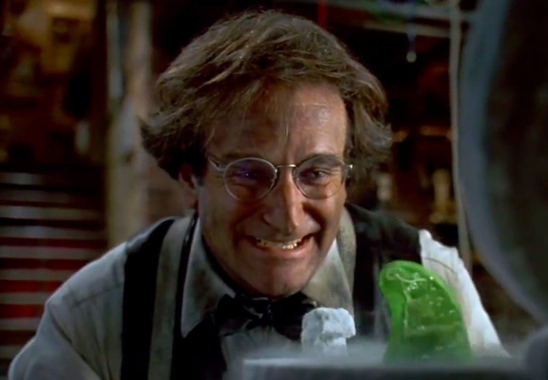 A scene from Flubber