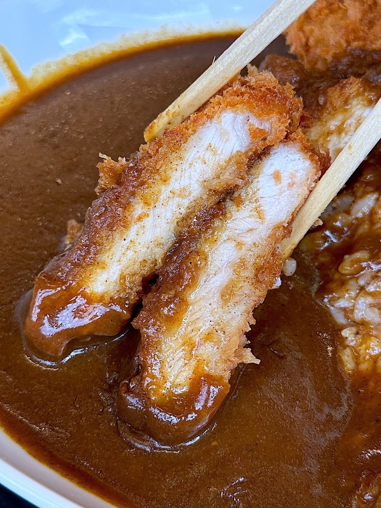 かつやの「カツカレー(松)」